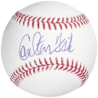 Ballon de baseball autographié par Carlton Fisk des Red Sox de Boston