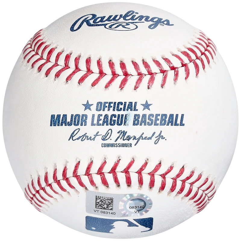 Ballon de baseball autographié par Carlton Fisk des Red Sox de Boston