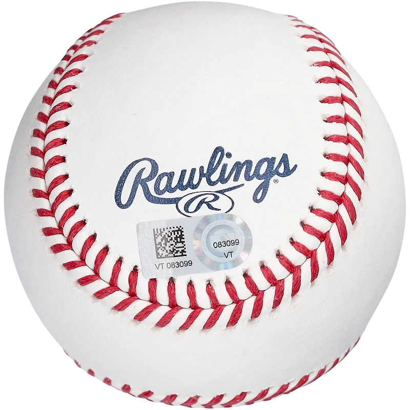 Carlton Fisk Boston Red Sox Logo du Temple de la renommée du baseball autographié avec inscription « HOF 2000 »