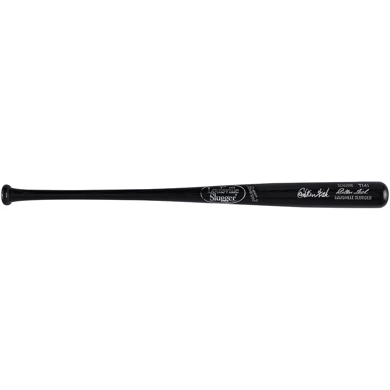 Batte de baseball Louisville Slugger autographiée par Carlton Fisk des Boston Red Sox