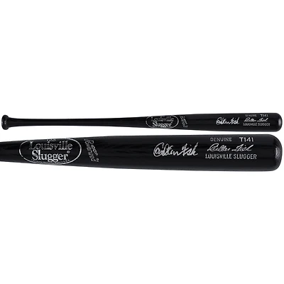 Batte de baseball Louisville Slugger autographiée par Carlton Fisk des Boston Red Sox