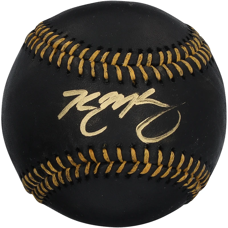 Balle de baseball en cuir noir autographiée par Connelly Early des Red Sox de Boston