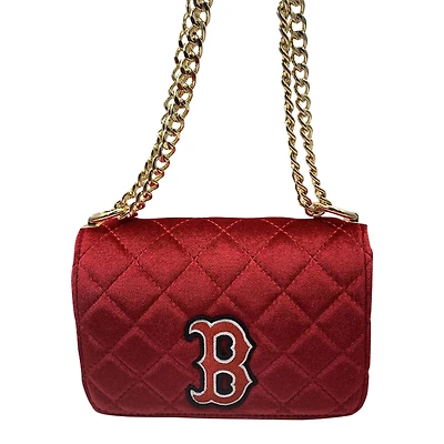 Sac à main à bandoulière en velours Cuce Boston Red Sox
