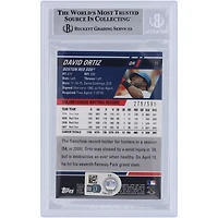 David Ortiz Boston Red Sox Autographié 2008 Topps Stadium Club First Day Issue # 11 #/599 Beckett Fanatics Witnessed Authenticated Card