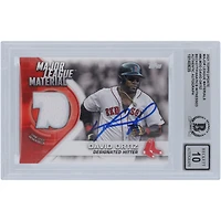 V106832 RedSox David Ortiz Boston Red Sox Autographié 2021 Topps Mise à jour Major League Material Jersey Relic #MLM-DO Beckett Fanatics Witnessed Authenticated 10 Card David Ortiz AUT TPP TRADING CARDS 45839 AUTTRC CA01B02015 #10