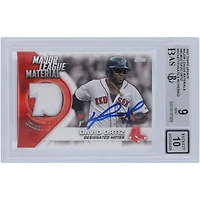 V106832 RedSox David Ortiz Boston Red Sox Autographié 2021 Topps Mise à jour Major League Material Jersey Relic #MLM-DO Beckett Fanatics Witnessed Authenticated 9/10 Card David Ortiz AUT TPP TRADING CARDS 45839 AUTTRC CA01B02016 # 11
