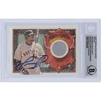 Carte authentifiée autographiée par David Ortiz des Boston Red Sox, Topps Allen & Ginter Relic 2022 #AGRA-DO, vue par les fans de Beckett