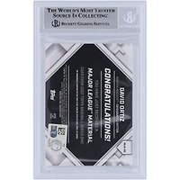 Maillot relique des ligues majeures de la série 1 Topps 2022 autographié par David Ortiz des Red Sox de Boston #MLM-DO, carte authentifiée par les fanatiques de Beckett