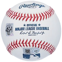 David Ortiz Boston Red Sox Autographed Baseball with "3x WS Champ" Inscription