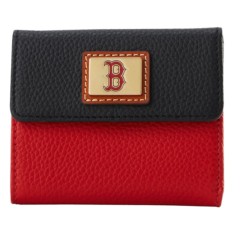 Portefeuille à rabat pour cartes de crédit Dooney & Bourke Boston Red Sox