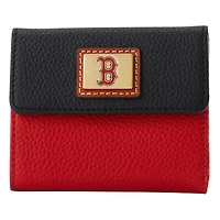 Portefeuille à rabat pour cartes de crédit Dooney & Bourke Boston Red Sox