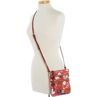 Dooney & Bourke Boston Red Sox Game Day Triple Zip Crossbody Purse