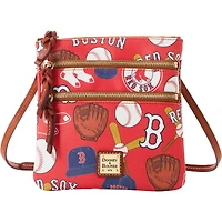 Dooney & Bourke Boston Red Sox Game Day Triple Zip Crossbody Purse