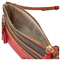 Dooney & Bourke Boston Red Sox Infield Triple Zip Crossbody Purse