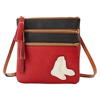 Dooney & Bourke Boston Red Sox Infield Triple Zip Crossbody Purse