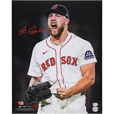 Garrett Crochet Boston Red Sox Autographed 16" x 20" Unleashed Photograph - Limited Edition of 25