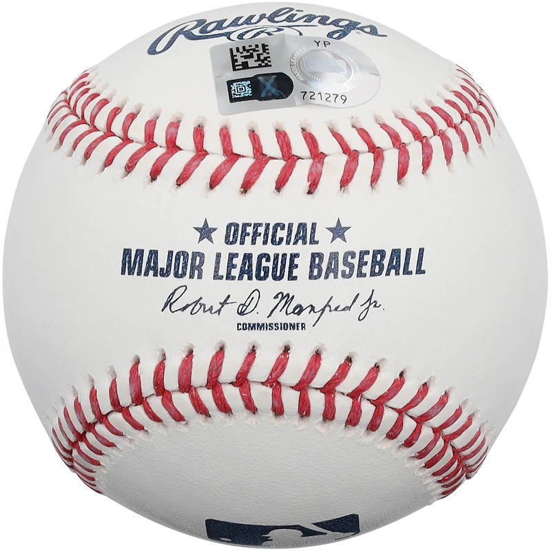 Balle de baseball autographiée par Garrett Crochet des Red Sox de Boston