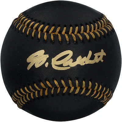 Garrett Crochet Boston Red Sox Autographed Black Leather Baseball
