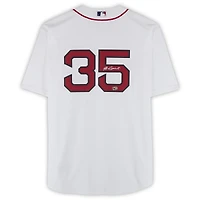 Garrett Crochet Boston Red Sox Autographed White Nike Replica Jersey
