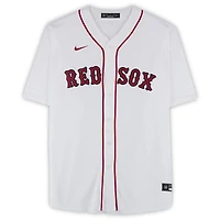 Garrett Crochet Boston Red Sox Autographed White Nike Replica Jersey