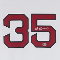 Maillot réplique blanc Nike autographié par Garrett Crochet des Red Sox de Boston