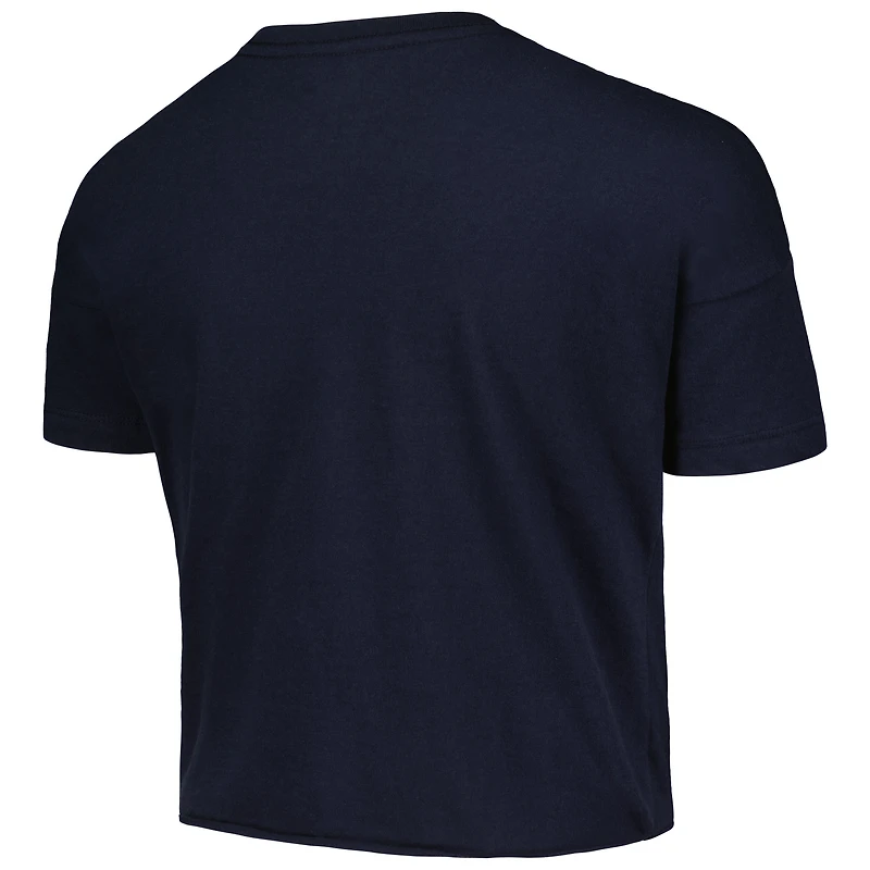 T-shirt à manches mi-longues New Era pour jeune fille Boston Red Sox Team bleu marine