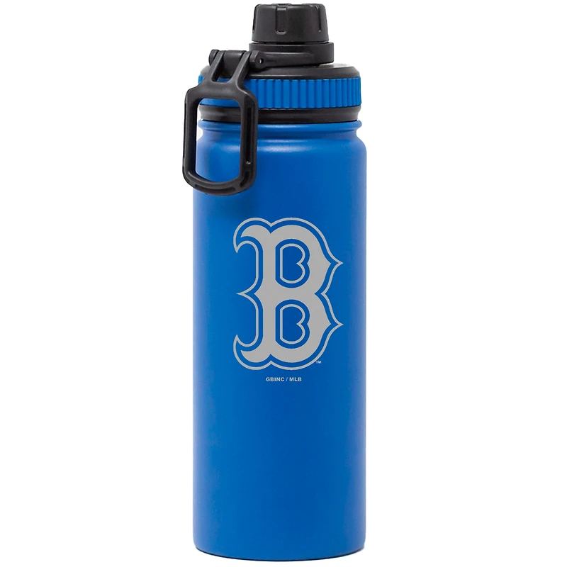 Copains de golf Bleu Boston Red Sox 21oz. Bouteille à large goulot avec couvercle sport