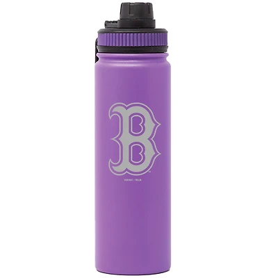 Golfing Buddies Violet Boston Red Sox 21oz. Bouteille à large goulot avec couvercle sport