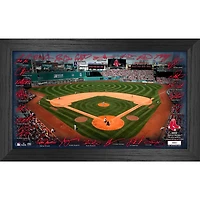 Highland Mint Boston Red Sox 12" x 20" Facsimile Signature Field - Framed Photo