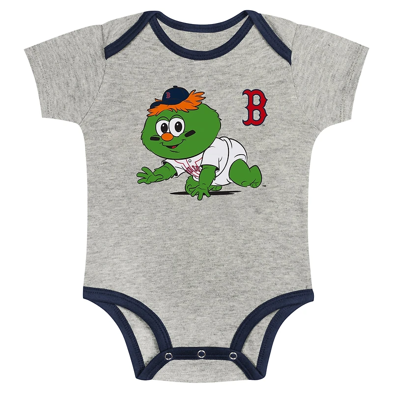 Ensemble de 2 bodys Play Ball des Red Sox Boston pour béb