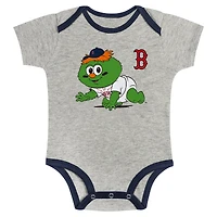 Ensemble de 2 bodys Play Ball des Red Sox Boston pour béb