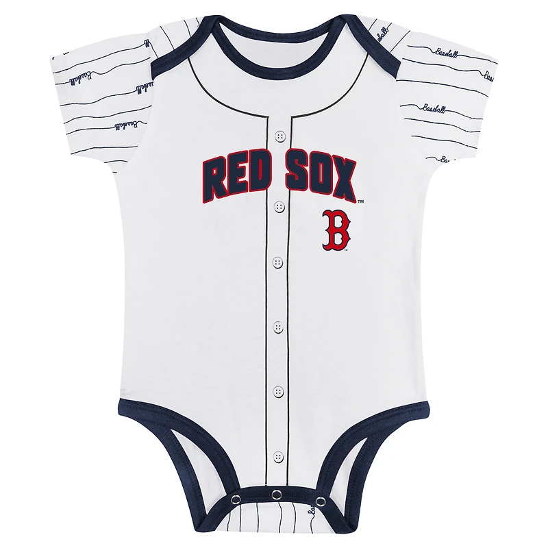 Ensemble de 2 bodys Play Ball des Red Sox Boston pour béb