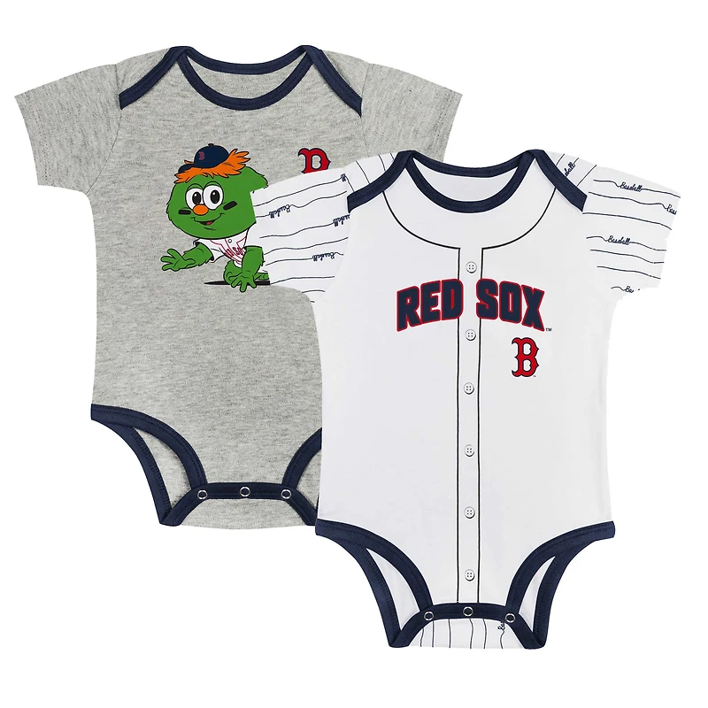 Ensemble de 2 bodys Play Ball des Red Sox Boston pour bébé