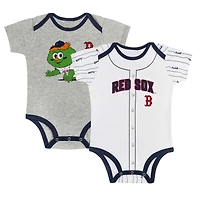 Ensemble de 2 bodys Play Ball des Red Sox Boston pour bébé
