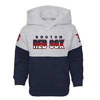 Ensemble sweat à capuche et pantalon Boston Red Sox Playmaker pour bébé bleu marine/gris chiné