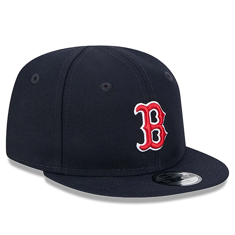 Casquette ajustable My First 9FIFTY New Era Boston Red Sox bleu marine pour bébé
