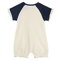 Combinaison blanche à boutons-pression pour bébé Boston Red Sox Slide Run