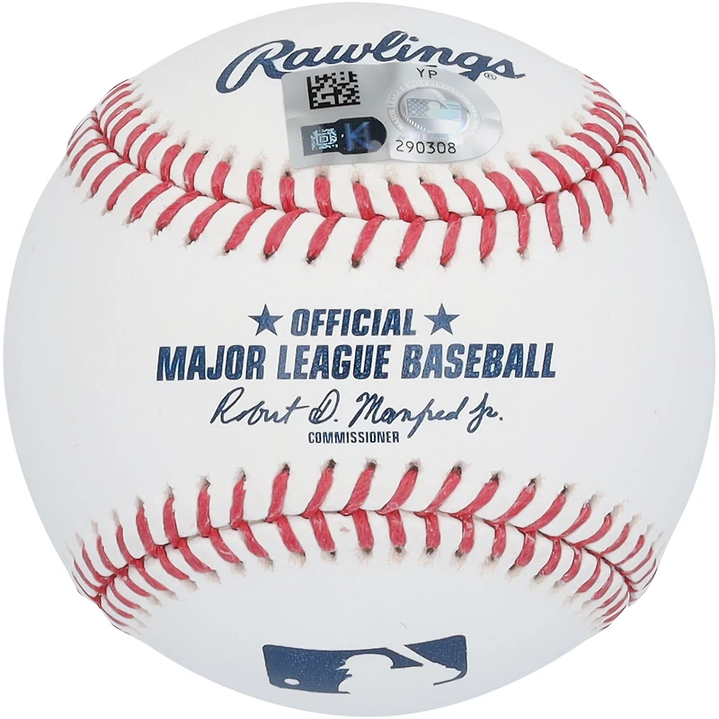 Jarren Duran Boston Red Sox Autographed Baseball with "Duran Duran" Inscription