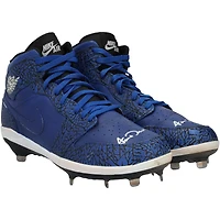 Jarren Duran Boston Red Sox Autographed Game-Used Blue Jordan Brand Cleats from the 2024 MLB Season