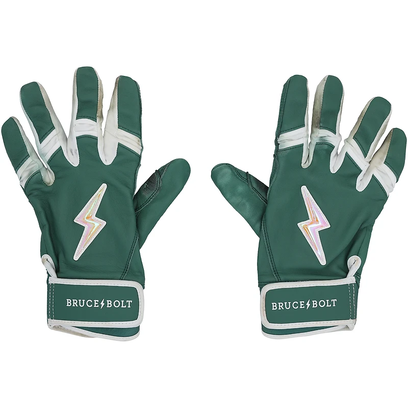 Gants de frappe verts Bruce Bolt, utilisés en match et autographiés par Jarren Duran des Red Sox de Boston lors de la saison 2025 de la MLB