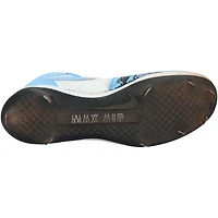 Chaussures Jordan Brand bleu clair/blanc dédicacées par Jarren Duran des Red Sox de Boston lors de la saison 2024 de la MLB
