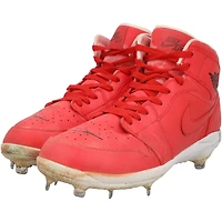 Jarren Duran Boston Red Sox Autographed Game-Used Red Jordan Brand Cleats vs. Pittsburgh Pirates on August 31, 2025
