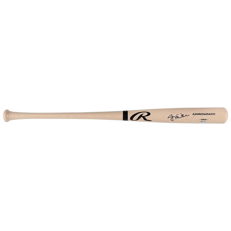 Jason Varitek Boston Red Sox Autographed Blonde Rawlings Pro Bat