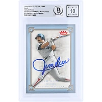 Carte de Jim Rice (Red Sox de Boston) autographiée, édition Fleer Greats bleue 2004, numéro 29/500, authentifiée par Beckett Fanatics Witnessed.