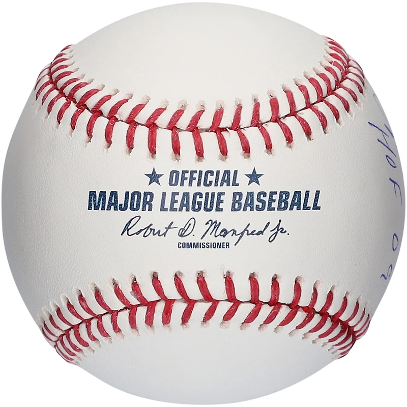 Jim Rice Boston Red Sox Autographed Hall of Fame Logo Baseball with "HOF 09" Inscription