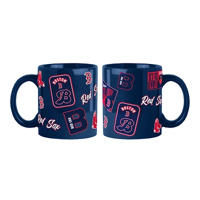 Logo Brands Boston Red Sox 2-Pack 15oz. Color Mug Set