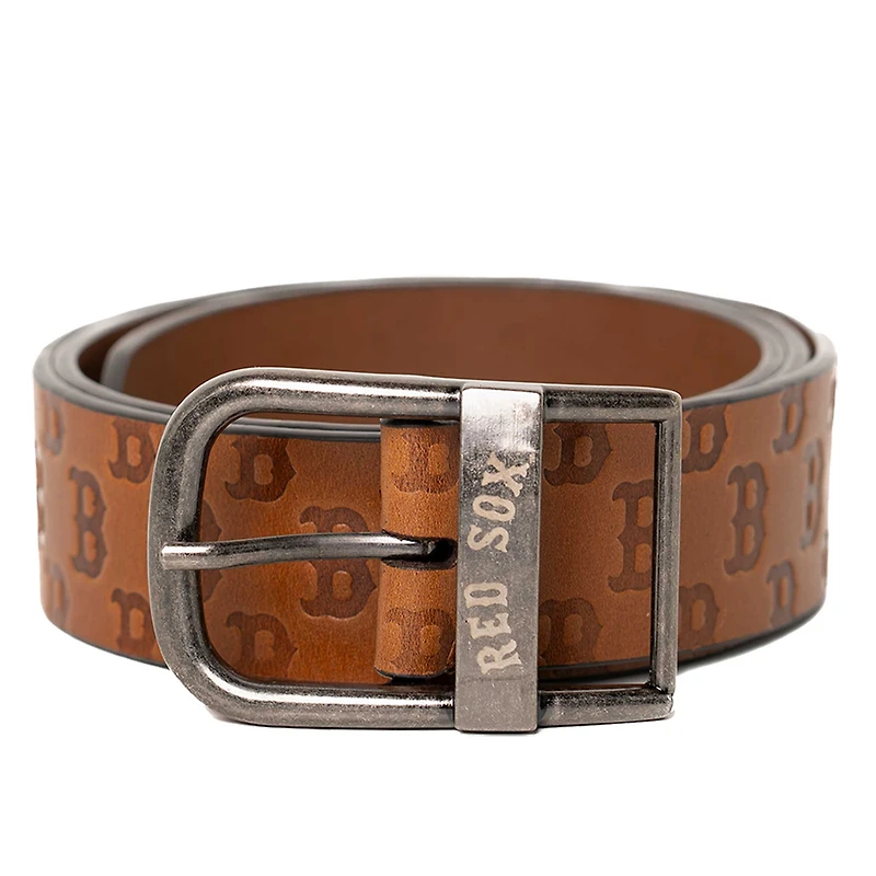 Lusso Brown Boston Red Sox Saul Belt