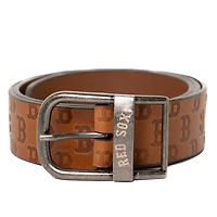 Lusso Brown Boston Red Sox Saul Belt