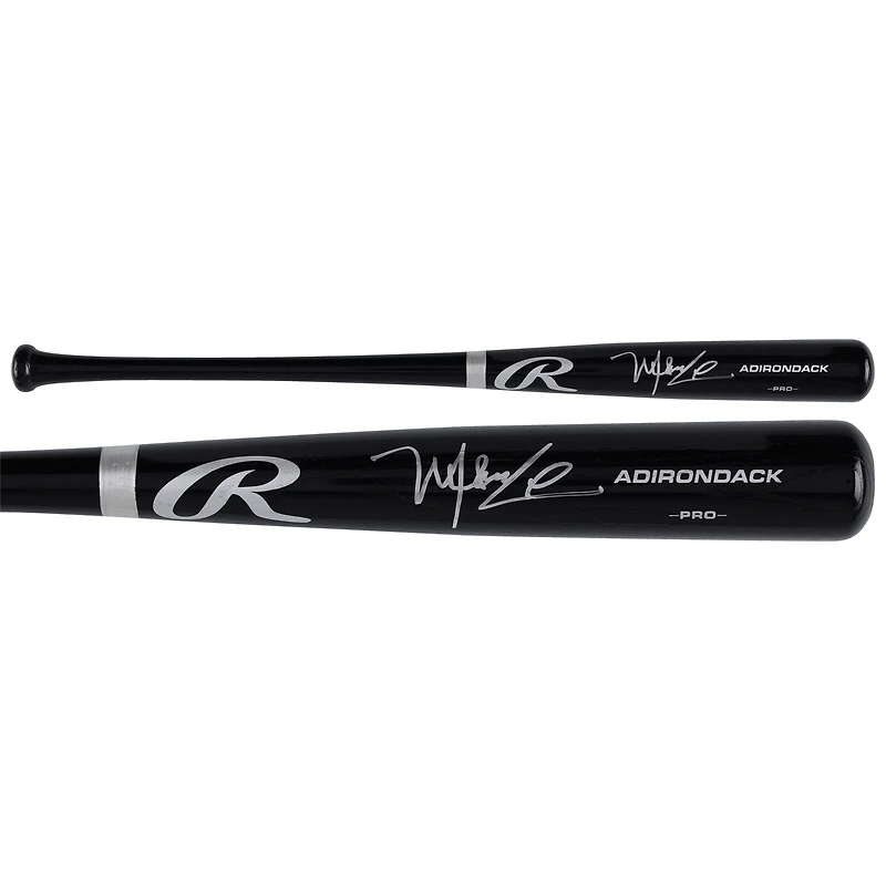 Batte de baseball Rawlings Pro noire autographiée par Manny Ramirez des Red Sox de Boston