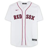 Maillot Nike blanc dédicacé par Manny Ramirez des Red Sox de Boston